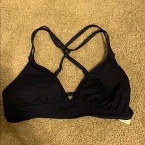 A-C Triangle bikini top